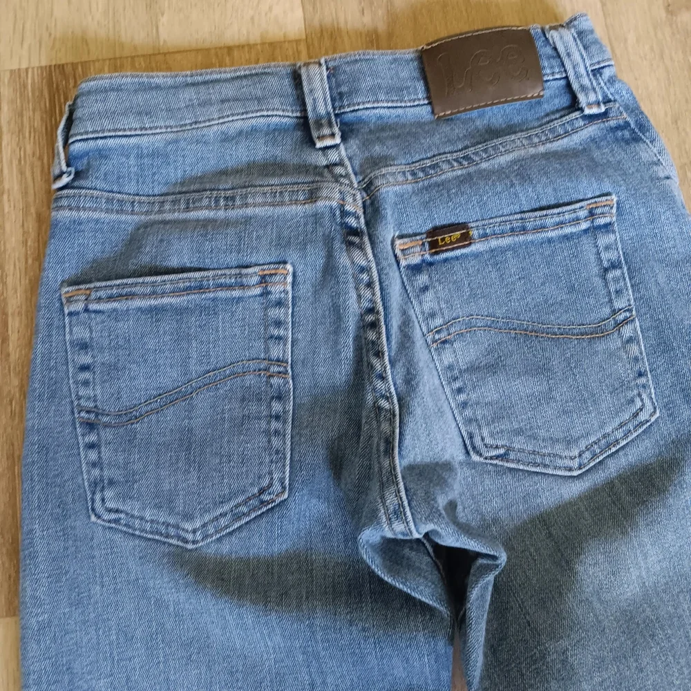 Lee Regular Fit Lightwash Sz 12 S Blue Denim Jeans